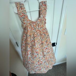 Multi colored floral dress